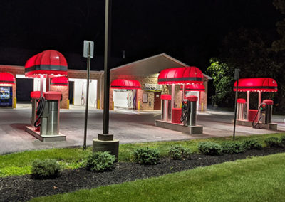 Commercial car wash done with lighting and electrical done by KL Tyndale Inc in Harrisburg, PA